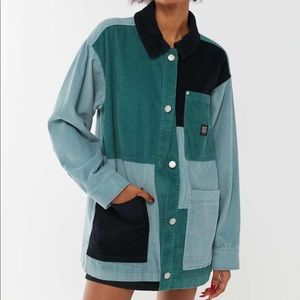 BDG Corduroy Patchwork Chore Jacket